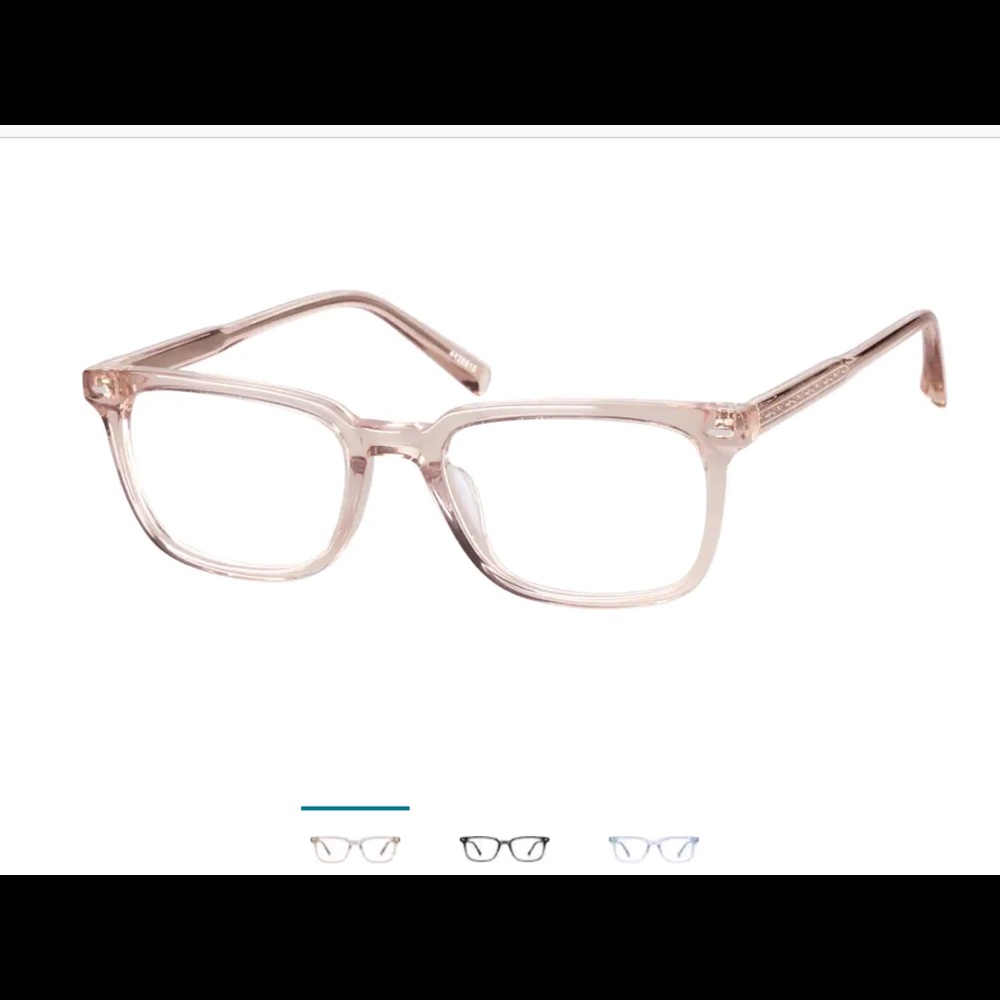 Zenni Neutral Rectangular Frame Prescription Glas… - image 2